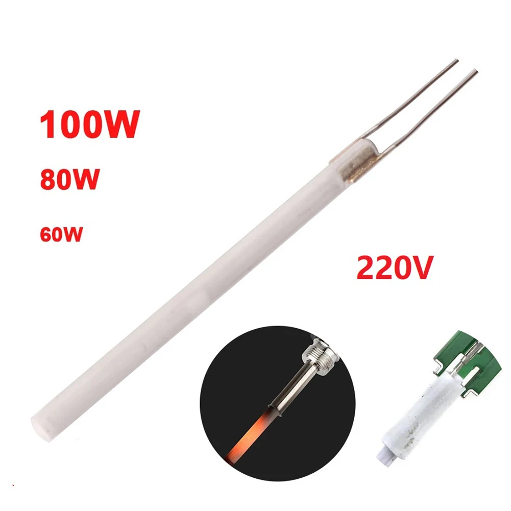 Adjustable Temperature Electric Ceramic Soldering Iron Core 220V 60/80/100W 2.36x0.15\\'\\' Welding Tools Accessories
Adjustable Temperature Electric Ceramic Soldering Iron Core 220V 60/80/100W 2.36x0.15\\'\\' Welding Tools Accessories