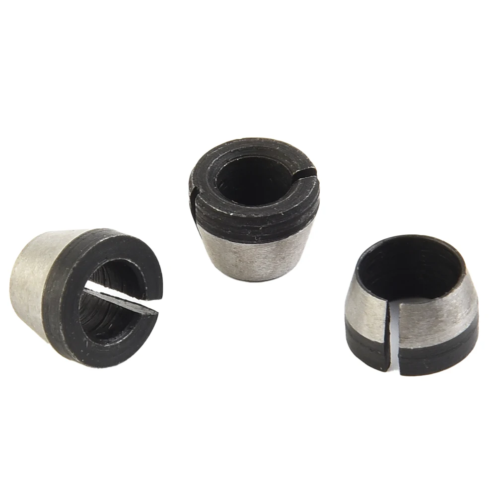 3pcs 6/6.35/8mm Collet Chuck For Engraving Trimming Machine Electric Router Milling Cutter Woodworking Power Tools Accessories
3pcs 6/6.35/8mm Collet Chuck For Engraving Trimming Machine Electric Router Milling Cutter Woodworking Power Tools Accessories
