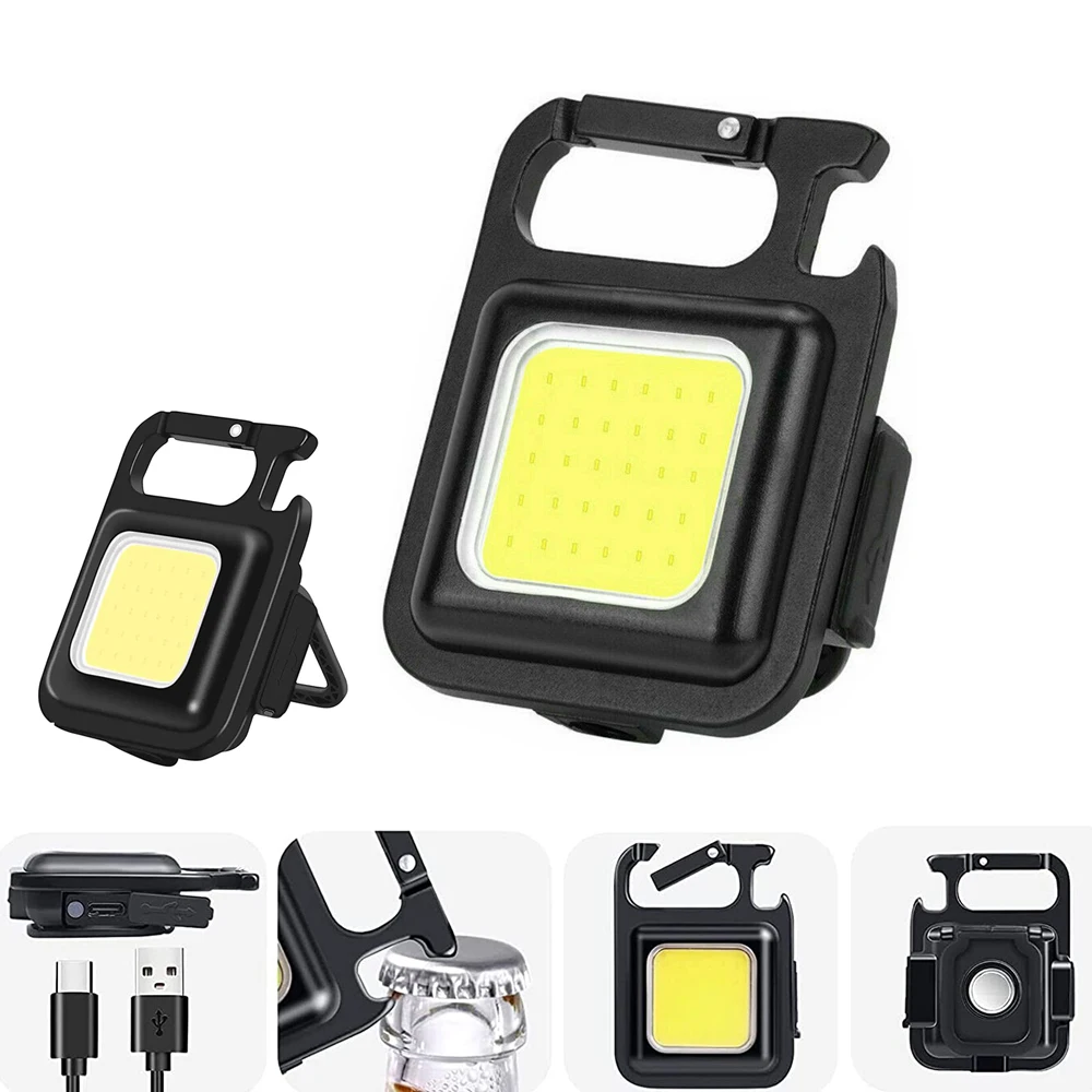 Mini LED Keychain Light for Car Repairing Work Light USB Rechargeable Outdoor Camping Hiking COB Flashlight Lamp
Mini LED Keychain Light for Car Repairing Work Light USB Rechargeable Outdoor Camping Hiking COB Flashlight Lamp