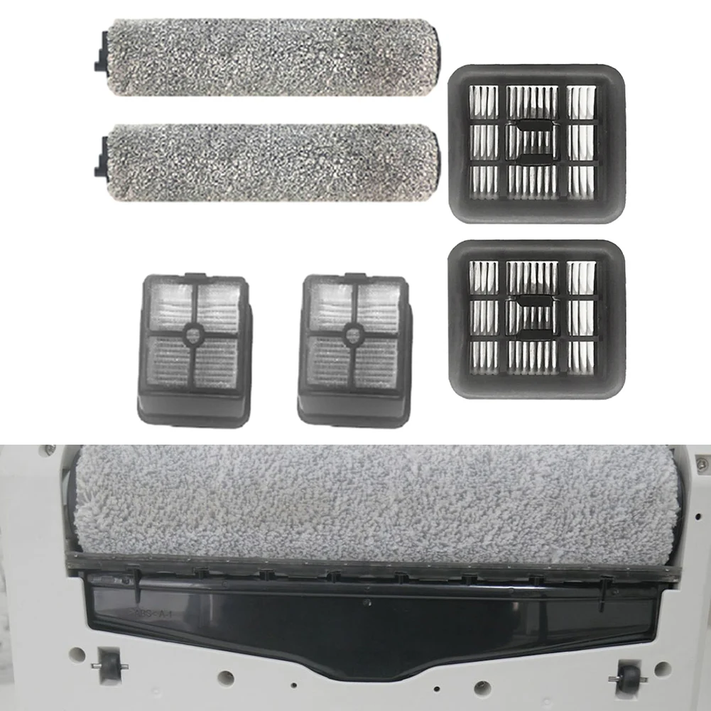 2pcs Roller Brush Filter Replacement For Redkey W12 3in1 Self-cleaning Vacuum Cleaner Kit Accessories Household Supplies
2pcs Roller Brush Filter Replacement For Redkey W12 3in1 Self-cleaning Vacuum Cleaner Kit Accessories Household Supplies