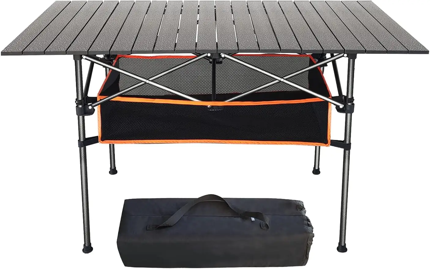 Folding Camping Table Portable with Storage Net Large Aluminum Desktop Carry Bag
Folding Camping Table Portable with Storage Net Large Aluminum Desktop Carry Bag