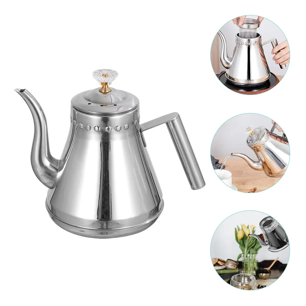 Kettle Tea Teapot Pot Water Stainless Steelcoffeeboiling Infuserstove Loose Stovetop Pour Over Maker Infusers Gas Whistling Hot
Kettle Tea Teapot Pot Water Stainless Steelcoffeeboiling Infuserstove Loose Stovetop Pour Over Maker Infusers Gas Whistling Hot