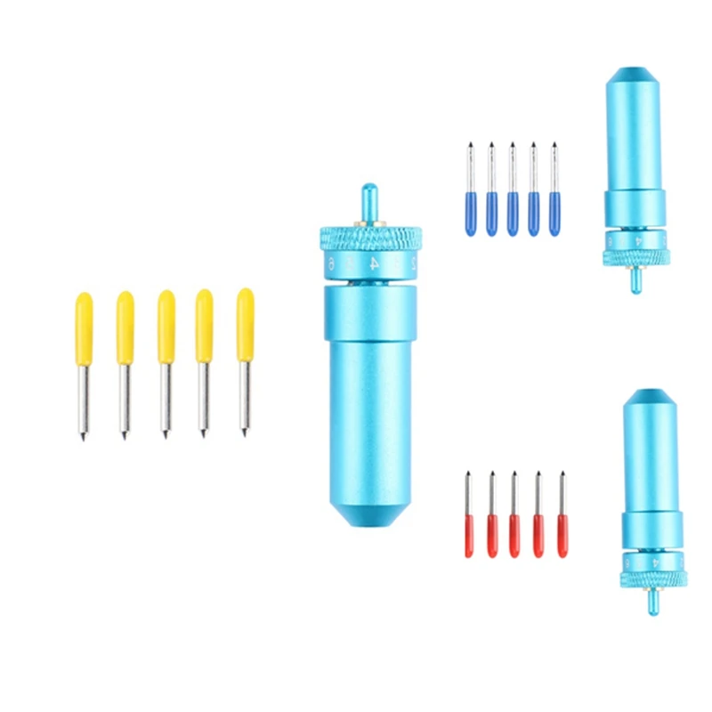 5Pcs Vinyl Cutter Plotter Blade Knives For Graphtec Silhouette Cameo C1 C2 C3 Portrait 1/2 +1Pc Blade Holder
5Pcs Vinyl Cutter Plotter Blade Knives For Graphtec Silhouette Cameo C1 C2 C3 Portrait 1/2 +1Pc Blade Holder