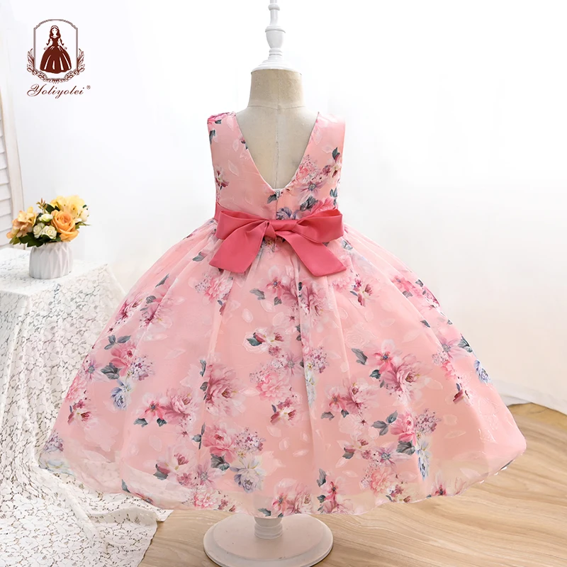 Yoliyolei, летняя одежда для девочек с V-образным вырезом, без рукавов, на возраст 7 лет, шифоновое цветочное детское платье для девочек от 3 до 9 лет
Yoliyolei, летняя одежда для девочек с V-образным вырезом, без рукавов, на возраст 7 лет, шифоновое цветочное детское платье для девочек от 3 до 9 лет