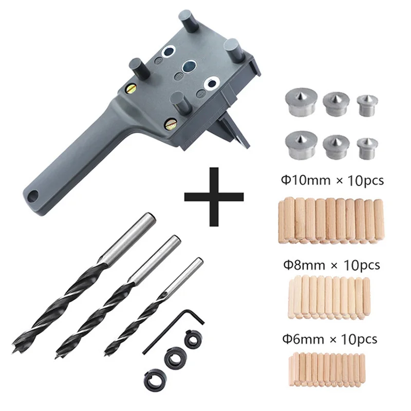 Woodworking Drilling Straight Hole Punch Locator Handheld Wood Board Punch Woodworking Locator For 6/8/10 Drill Bits
Woodworking Drilling Straight Hole Punch Locator Handheld Wood Board Punch Woodworking Locator For 6/8/10 Drill Bits