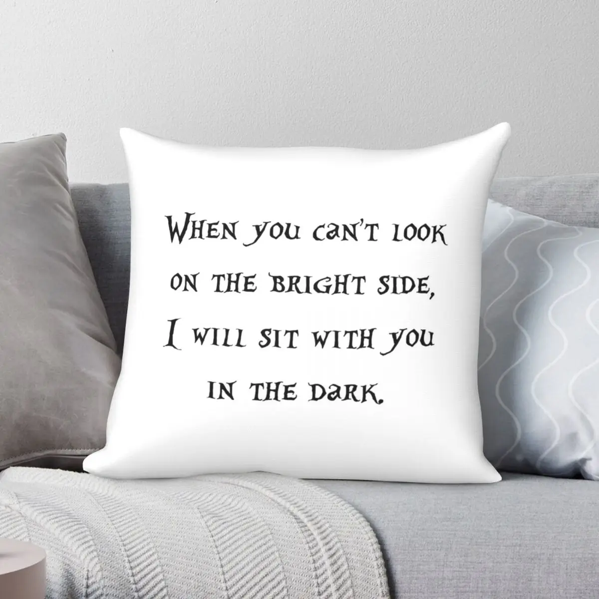 On The Bright Side Square Pillowcase Polyester Linen Velvet Printed Zip Decor Throw Pillow Case Bed Cushion Cover
On The Bright Side Square Pillowcase Polyester Linen Velvet Printed Zip Decor Throw Pillow Case Bed Cushion Cover