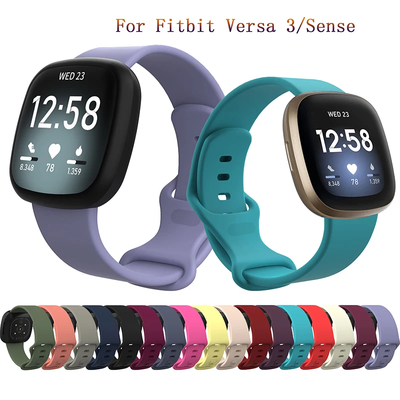 

Colorful replacement Strap For fitbit Versa 3 Quick release bracelet For fitbit Sense Smart watch For Fitbit Versa3 accessorie