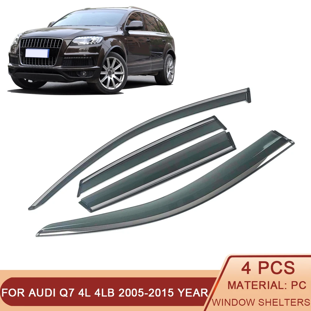Для Audi Q7 4L 4LB 2005-2015 автомобильное окно солнцезащитный дождь бленда дефлектор крышка рамка наклейка внешние аксессуары
Для Audi Q7 4L 4LB 2005-2015 автомобильное окно солнцезащитный дождь бленда дефлектор крышка рамка наклейка внешние аксессуары