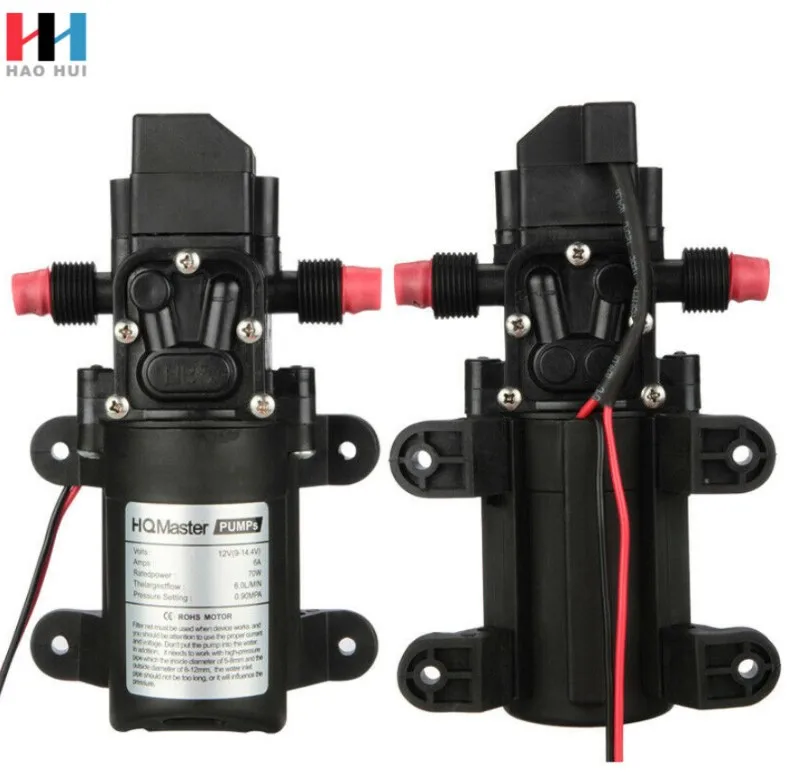 12V Water Pump 70W 6L/Min Self Priming Pump Diaphragm Pump with Auto Cut-off Pressure Switch rv rv rv rv rv rv
12V Water Pump 70W 6L/Min Self Priming Pump Diaphragm Pump with Auto Cut-off Pressure Switch rv rv rv rv rv rv