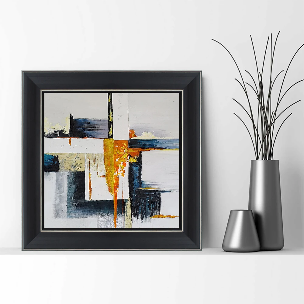 EverShine 100% Hand Painted Oil Painting Abstract Image Geometry Textured Handmade Canvas Mural Wall Hanging Picture Home Decor
EverShine 100% Hand Painted Oil Painting Abstract Image Geometry Textured Handmade Canvas Mural Wall Hanging Picture Home Decor