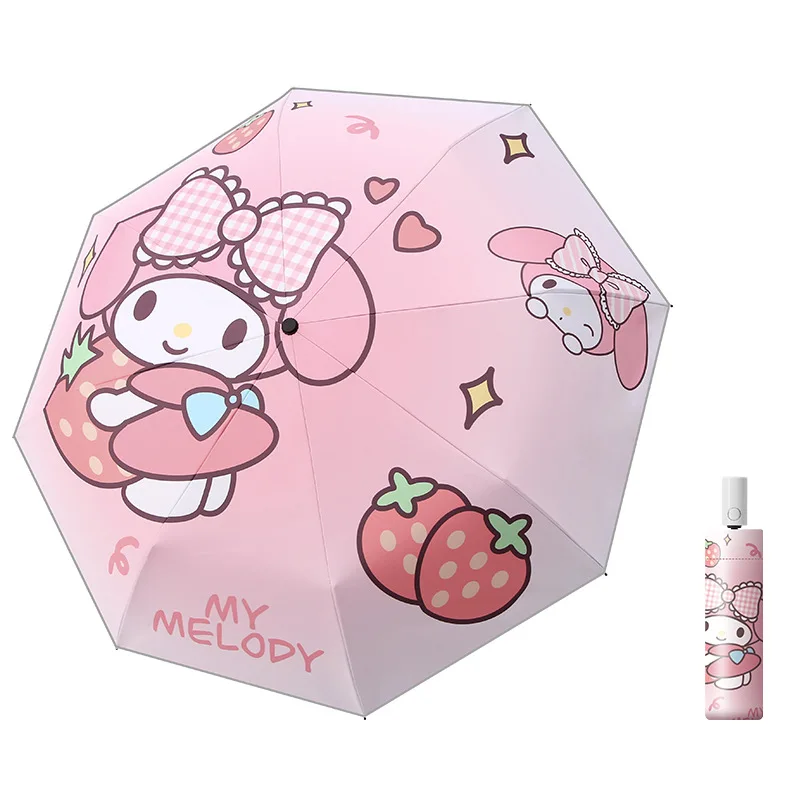 Kawaii Sanrio My Melody Cinnamoroll Umbrella Safety Anti-Rebound Harvest Steadily Sun Protection Child Light Automatic Student
Kawaii Sanrio My Melody Cinnamoroll Umbrella Safety Anti-Rebound Harvest Steadily Sun Protection Child Light Automatic Student