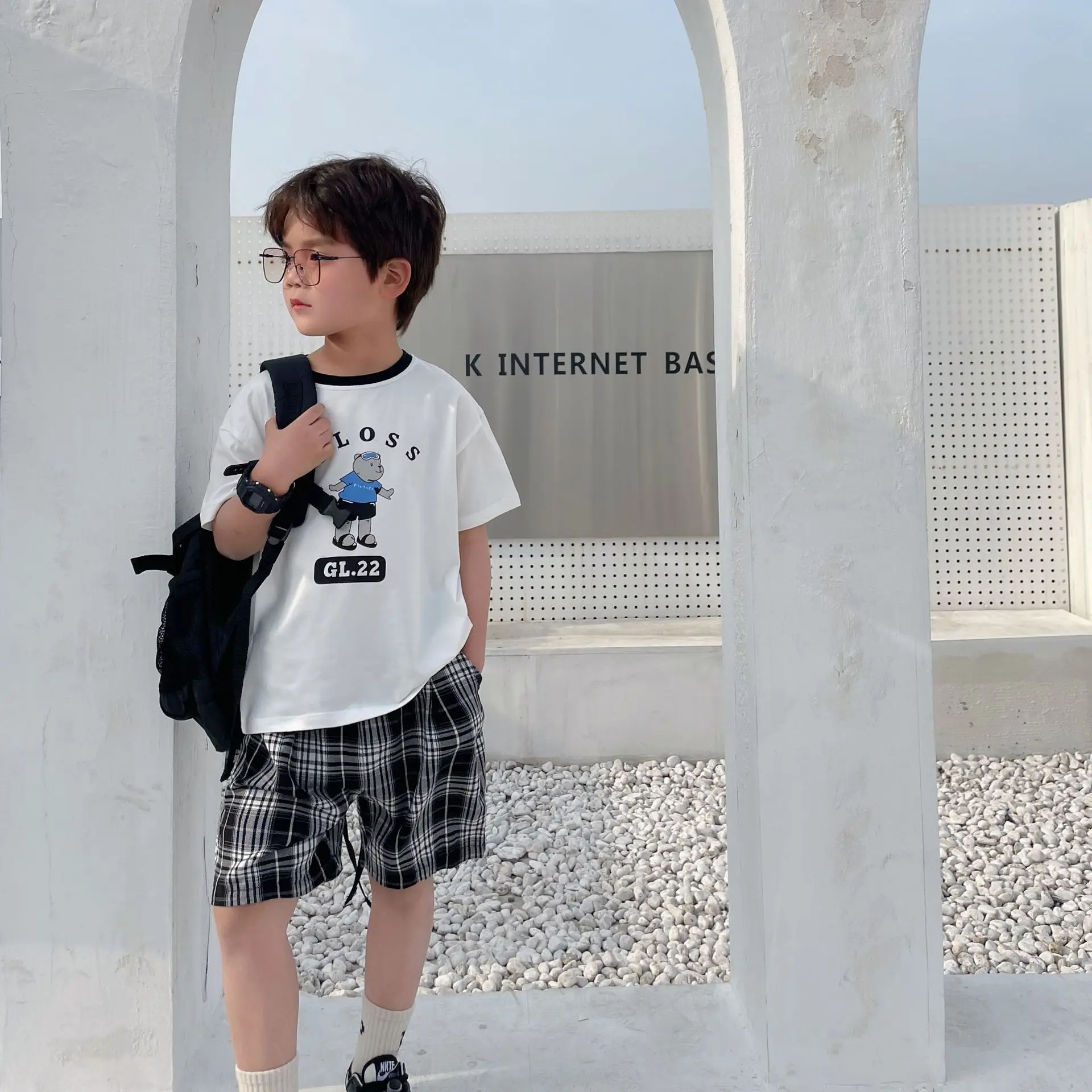 2022 Korean Summer Baby Clothes Children's Summer Set Girls Shorts And Top Set Boys Two Piece Outfits Kids Cotton Clothing Suit
2022 Korean Summer Baby Clothes Children's Summer Set Girls Shorts And Top Set Boys Two Piece Outfits Kids Cotton Clothing Suit