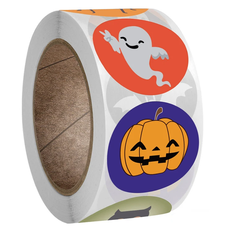 Cute Roll Sticker Pumpkin Ghost Spider Bat Halloween Christmas Decorative Gift Sticker Label
Cute Roll Sticker Pumpkin Ghost Spider Bat Halloween Christmas Decorative Gift Sticker Label