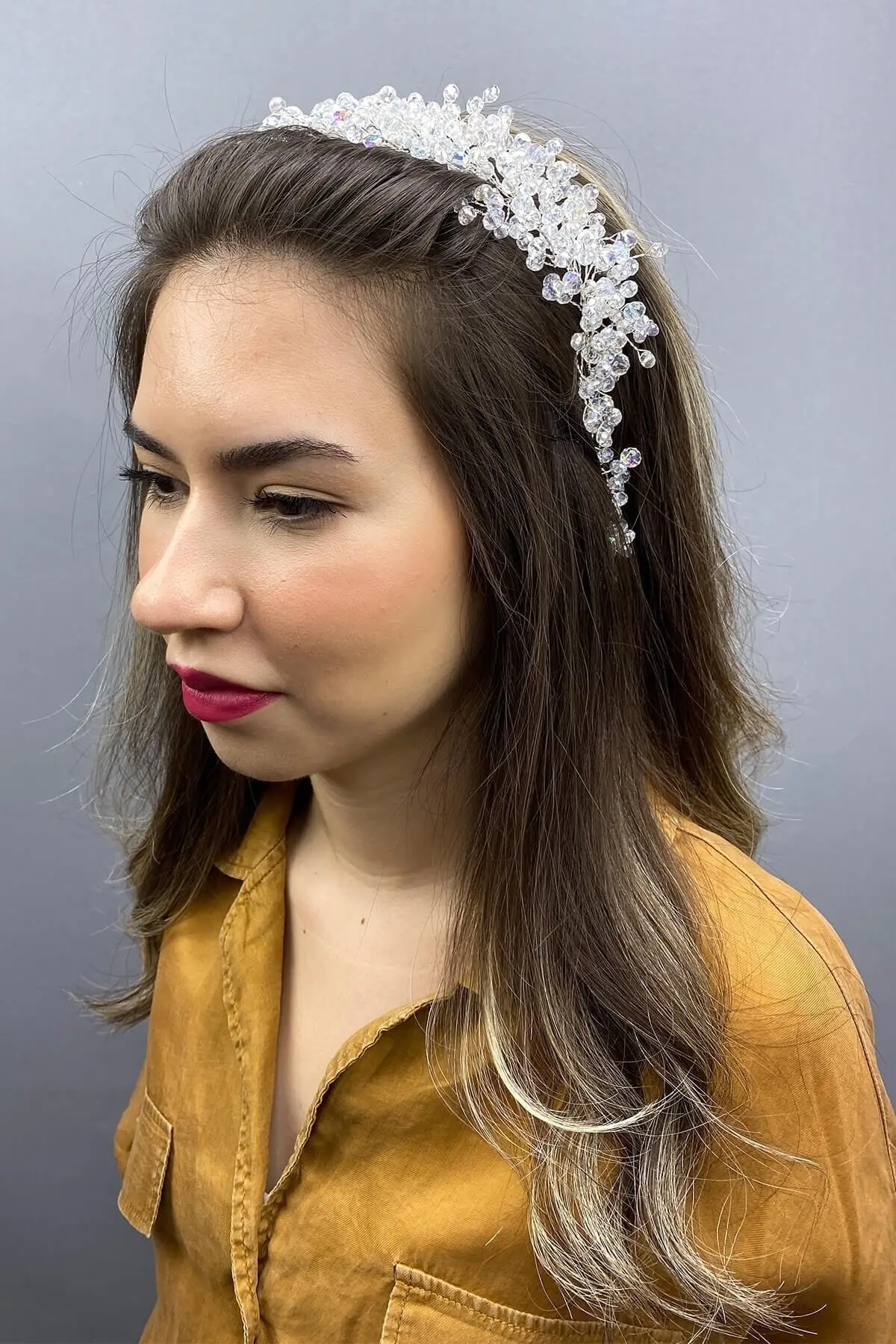 Bridal Accessories Transparent White Asian Crystal Bridal Hair Accessory Wedding Handmade For Bride And Bride
Bridal Accessories Transparent White Asian Crystal Bridal Hair Accessory Wedding Handmade For Bride And Bride