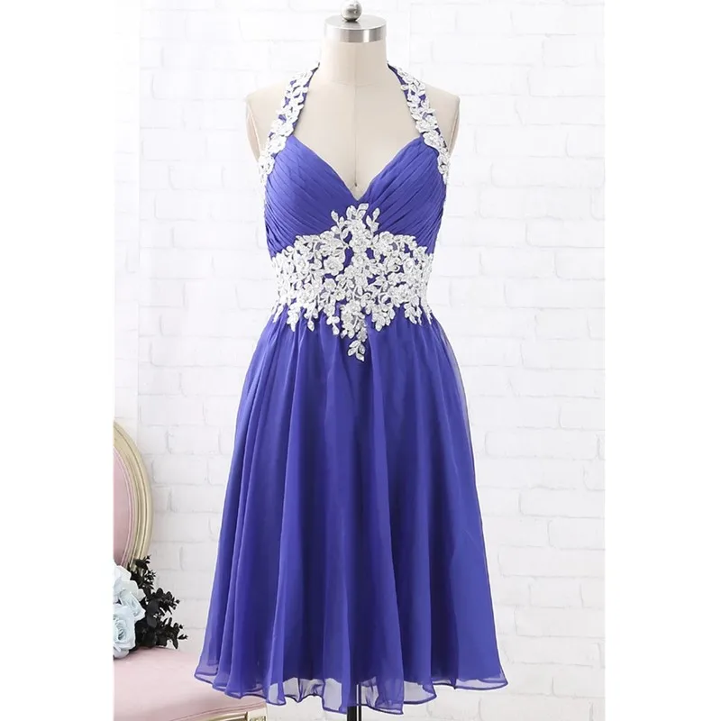 New 2023 Blue Bridesmaid Dresses Lace Halter Wedding Party Dress vestido de festa de casamento bridesmaid dress
New 2023 Blue Bridesmaid Dresses Lace Halter Wedding Party Dress vestido de festa de casamento bridesmaid dress