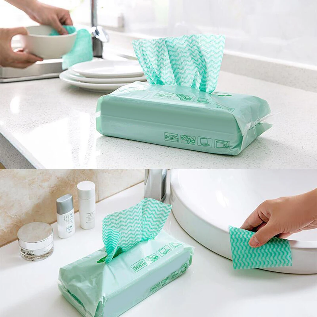 Kitchen Disposable Cleaning Towel Non Stick Dish Cloth Kitchen Cleaning Cloth Oil Wiping Rag Towel Bag Cloth Scouring
Kitchen Disposable Cleaning Towel Non Stick Dish Cloth Kitchen Cleaning Cloth Oil Wiping Rag Towel Bag Cloth Scouring