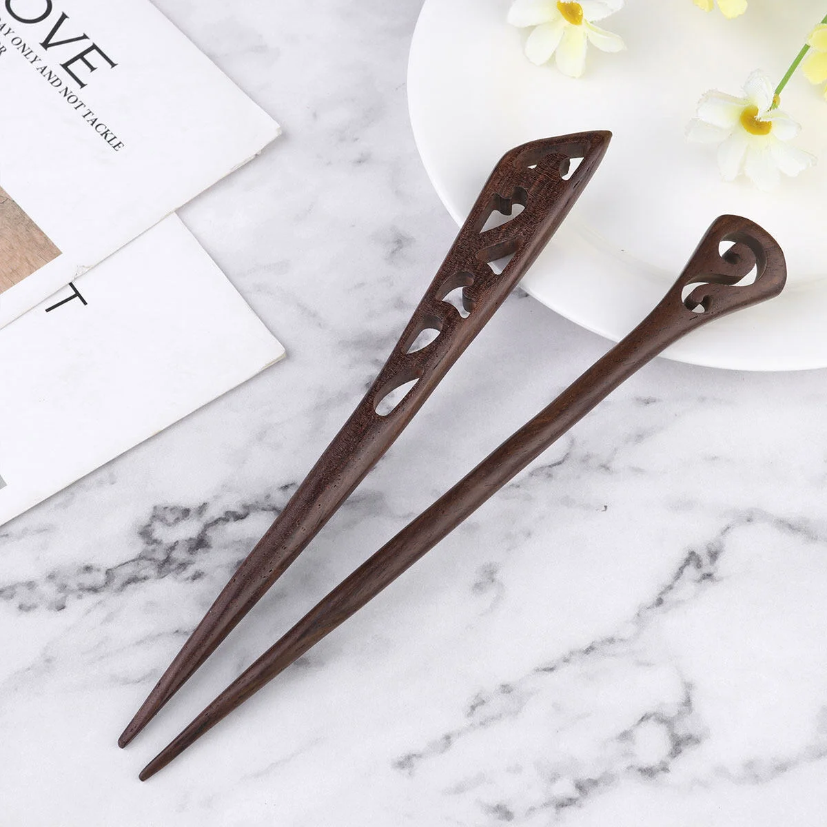 6 Pcs Hair Accessories Women Headwear Chopstick Fashion Headdress Classic Wooden Miss 
6 Pcs Hair Accessories Women Headwear Chopstick Fashion Headdress Classic Wooden Miss