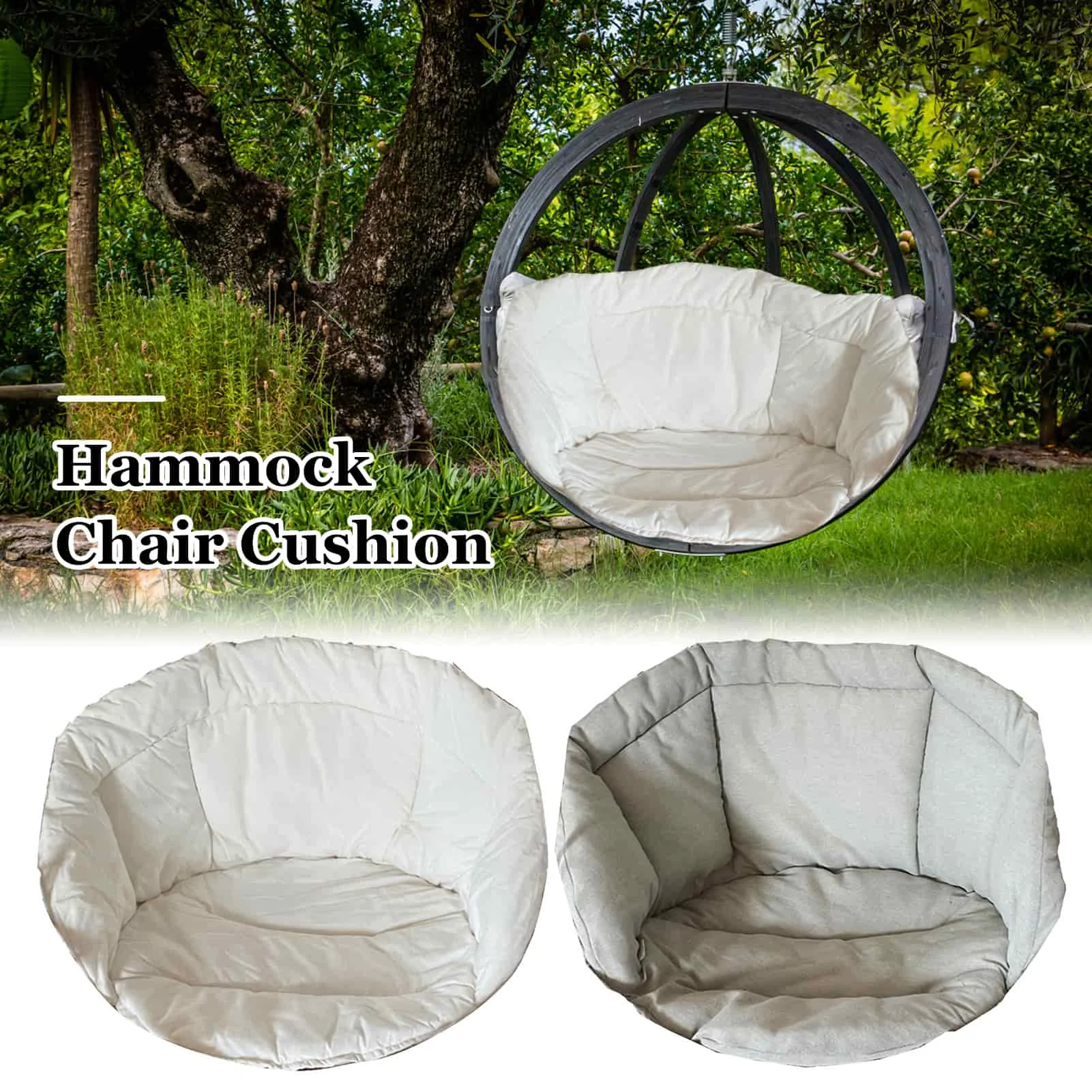 Hammock Chair Cushion Comfort Hanging Basket Seat Cushion Back Pillow Breathable For Swing Chairs Recliner Garden Rocking Chair
Hammock Chair Cushion Comfort Hanging Basket Seat Cushion Back Pillow Breathable For Swing Chairs Recliner Garden Rocking Chair