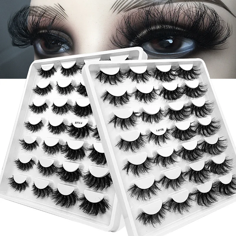 14pairs Mink Eyelashes Natural Long Curly Winged Makeup 3d Mink Lashes Fluffy Soft Extension Fake Eyelashes Sexy Cilios
14pairs Mink Eyelashes Natural Long Curly Winged Makeup 3d Mink Lashes Fluffy Soft Extension Fake Eyelashes Sexy Cilios