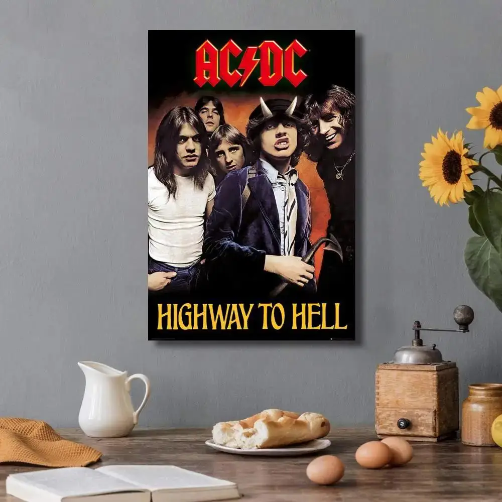 ACDC Постер Черно-белый
ACDC Постер Черно-белый