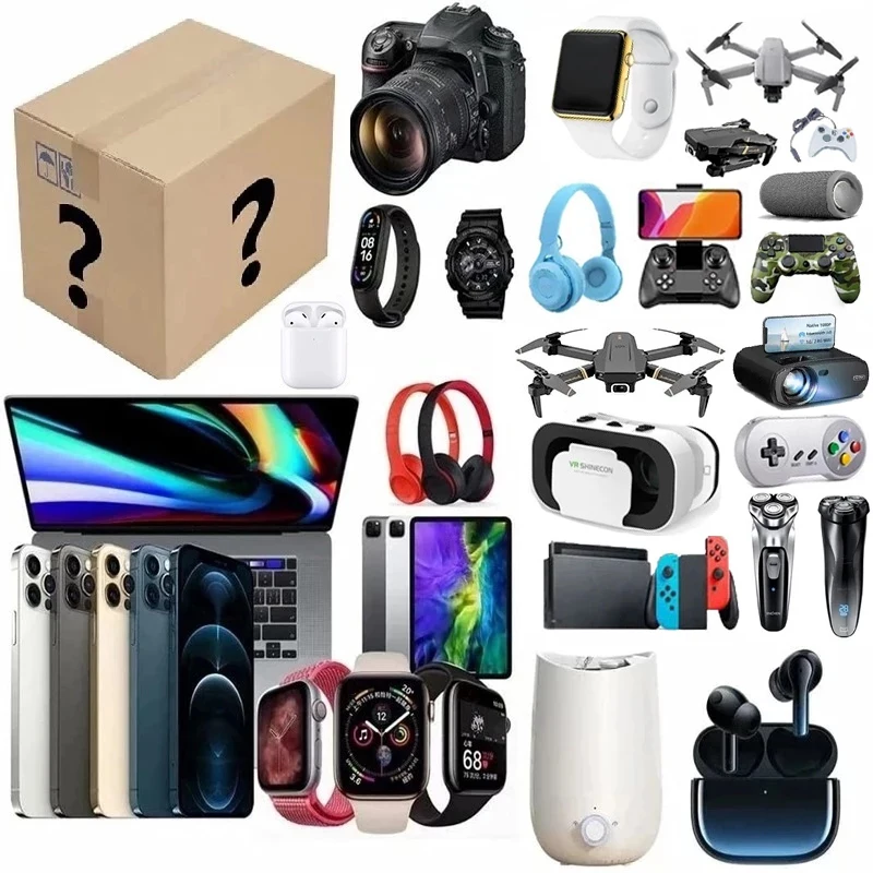 Most Popular New Lucky Mystery Box 100% Surprise High-quality Gift More Precious Item Electronic Products Waiting for You! 
Most Popular New Lucky Mystery Box 100% Surprise High-quality Gift More Precious Item Electronic Products Waiting for You!