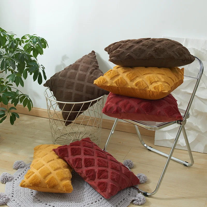 Inyahome Throw Pillow Covers Set of 2 Decorative Boho Luxury Soft Plush Short Faux Wool Cushion Covers for Couch Sofa Bedroom
Inyahome Throw Pillow Covers Set of 2 Decorative Boho Luxury Soft Plush Short Faux Wool Cushion Covers for Couch Sofa Bedroom
