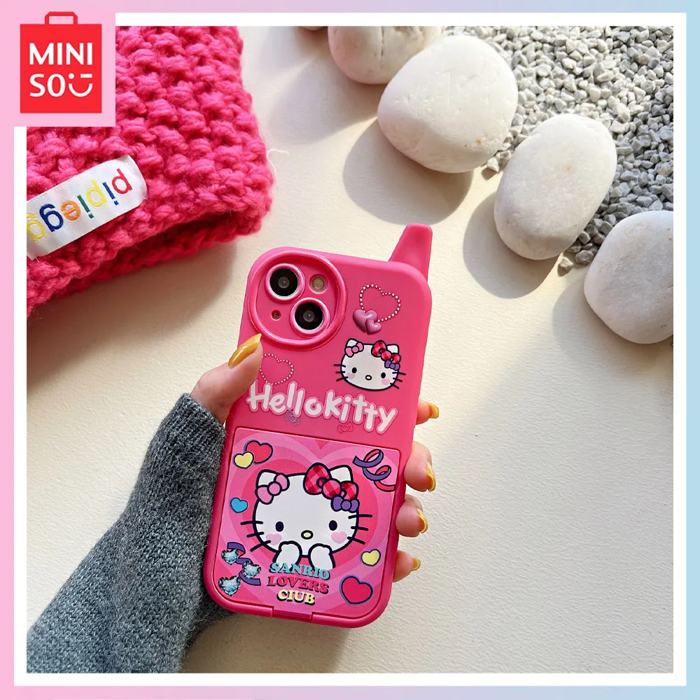 Miniso Hello Kitty Funny Creative Apply iphone15Pro Max Phone Case Wear Resistant 13/12 Soft Shell Birthday Christmas Gift
Miniso Hello Kitty Funny Creative Apply iphone15Pro Max Phone Case Wear Resistant 13/12 Soft Shell Birthday Christmas Gift