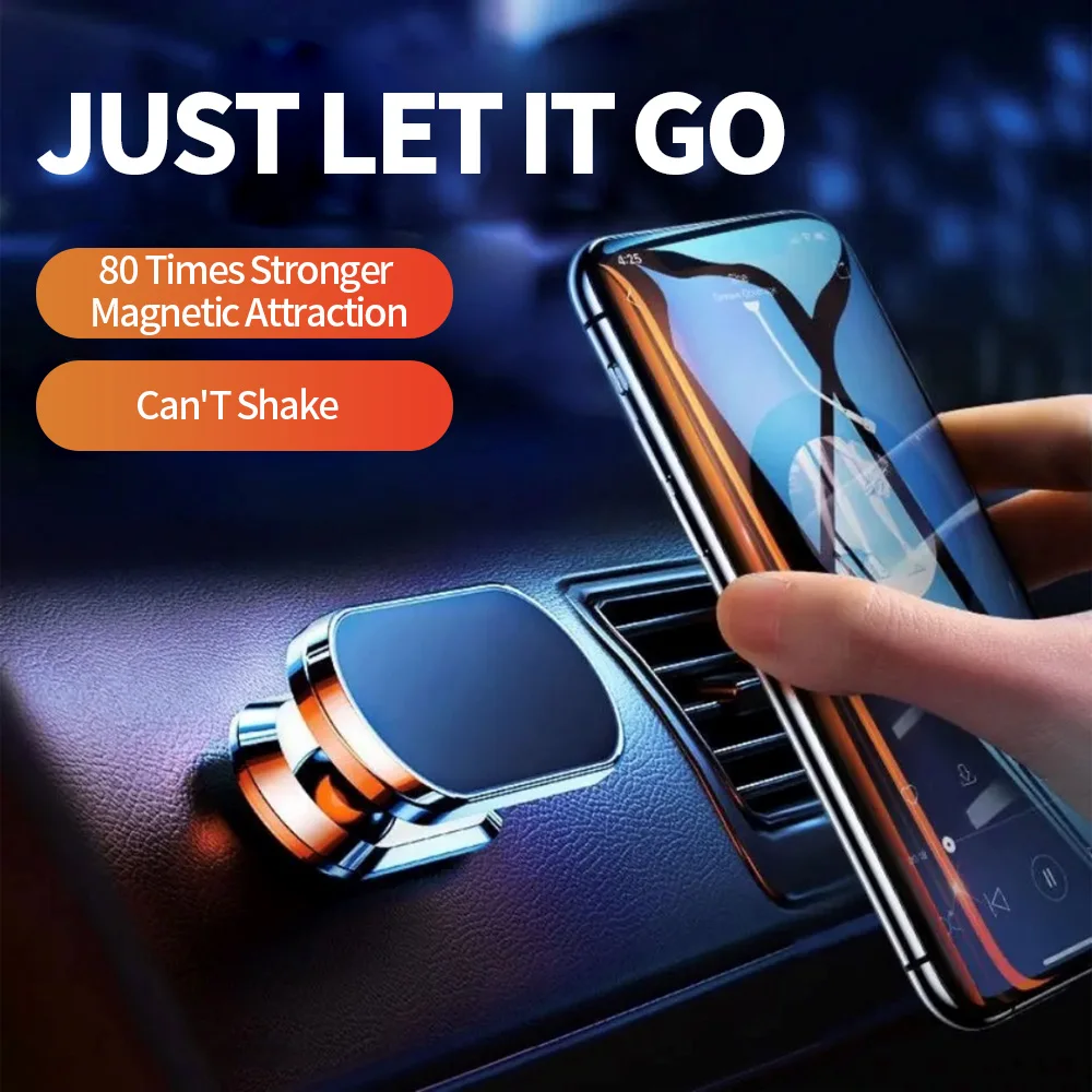 Magnetic Car Holder Aluminum Alloy Universal Car Mobile Phone Holder Auto Stand Accessories
Magnetic Car Holder Aluminum Alloy Universal Car Mobile Phone Holder Auto Stand Accessories