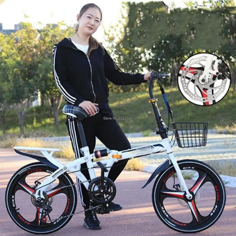 Bicycle 16 20 Inch Ultra Light Portable Student Bicycle Road Bike For Adults Folding Variable Speed Disc Brake Highway Bike
Bicycle 16 20 Inch Ultra Light Portable Student Bicycle Road Bike For Adults Folding Variable Speed Disc Brake Highway Bike