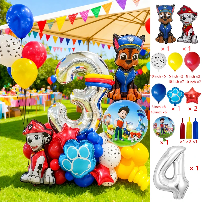 Новый комплект воздушных шаров «Щенячий патруль» — украшения для дня рождения, латексные и фольгированные воздушные шары, ленты для тематических вечеринок с героями мультфильмов, подарки
Новый комплект воздушных шаров «Щенячий патруль» — украшения для дня рождения, латексные и фольгированные воздушные шары, ленты для тематических вечеринок с героями мультфильмов, подарки