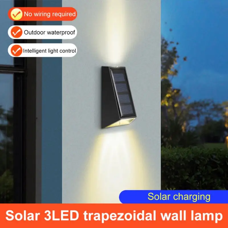 Led Solar Wall Lamp Plastic Garden Decoration Waterproof 3led Garden Terrace Garage Door Street Lamp Stairs Outdoor Light
Led Solar Wall Lamp Plastic Garden Decoration Waterproof 3led Garden Terrace Garage Door Street Lamp Stairs Outdoor Light