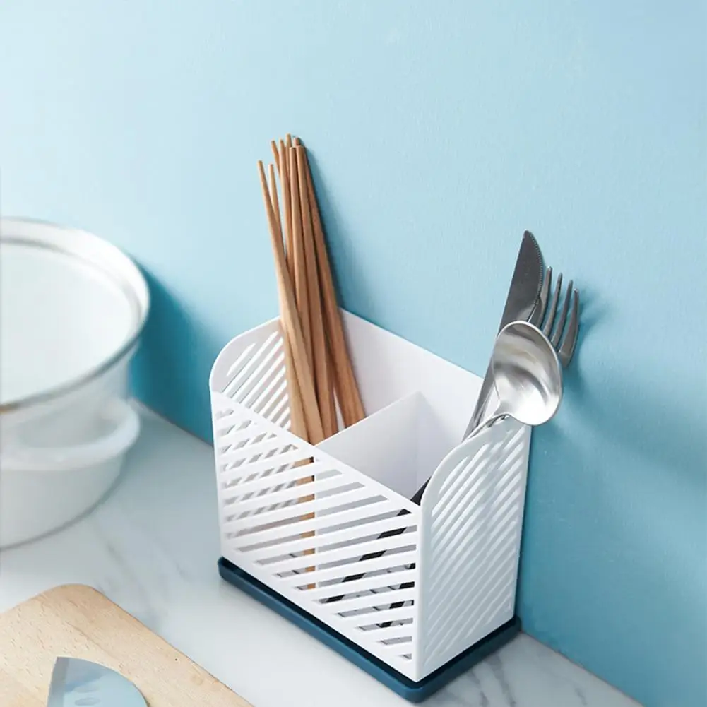 Quick Dry Cutlery Storage Holder Hollow Chopsticks Holder Tableware Shelf Spoon Fork Container Drying Rack Plastic Cutlery Dryer
Quick Dry Cutlery Storage Holder Hollow Chopsticks Holder Tableware Shelf Spoon Fork Container Drying Rack Plastic Cutlery Dryer