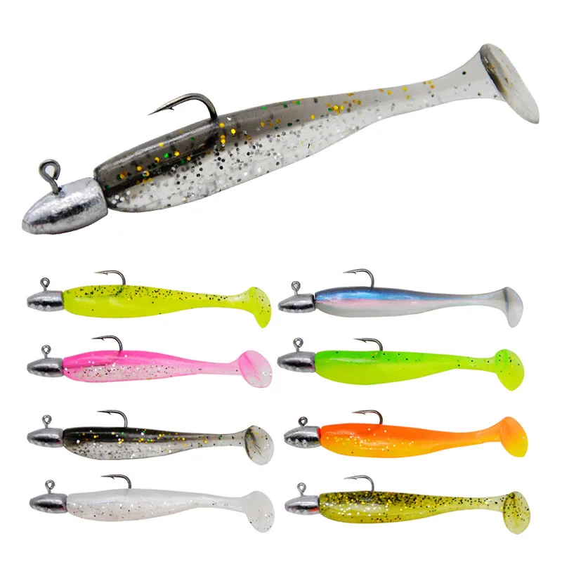 Soft Bait Baits with Lead Hooks 5 Packs for Freshwater Bass Rubber Baits Artificial Swing Baits for Herring, Bass or Carp 2022
Soft Bait Baits with Lead Hooks 5 Packs for Freshwater Bass Rubber Baits Artificial Swing Baits for Herring, Bass or Carp 2022