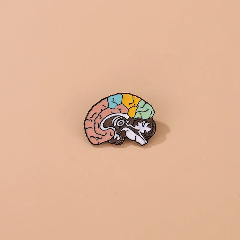 XM-funny New creative colorful brain shape cartoon bag beautiful small gift jewelry alloy oil drip badge
XM-funny New creative colorful brain shape cartoon bag beautiful small gift jewelry alloy oil drip badge