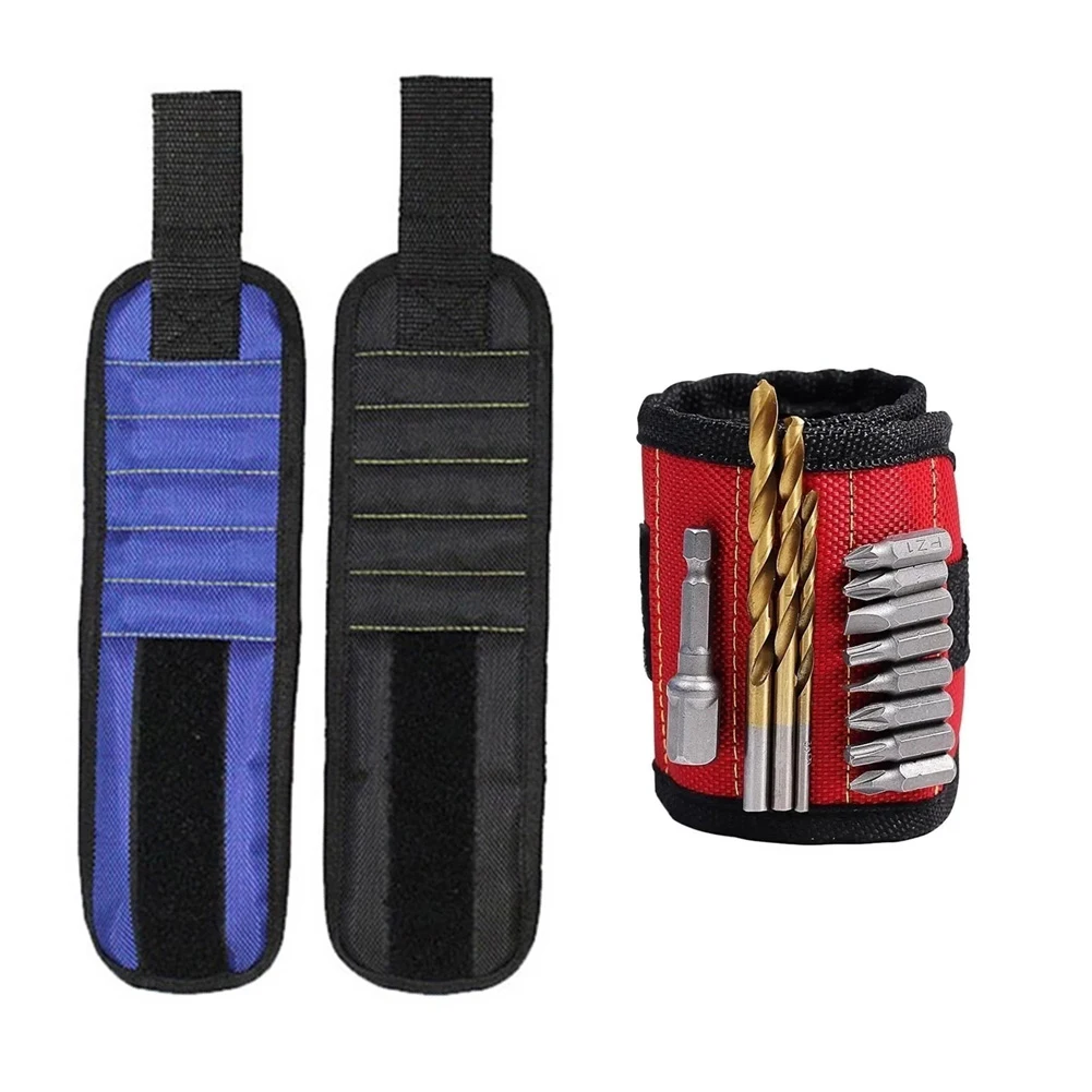 Magnetic Tool Bag Magnet Electrician Wristband Holding Screws Drill Bit Repair Kit Organizer Storage Magnetic Wristband Tool Bag
Magnetic Tool Bag Magnet Electrician Wristband Holding Screws Drill Bit Repair Kit Organizer Storage Magnetic Wristband Tool Bag