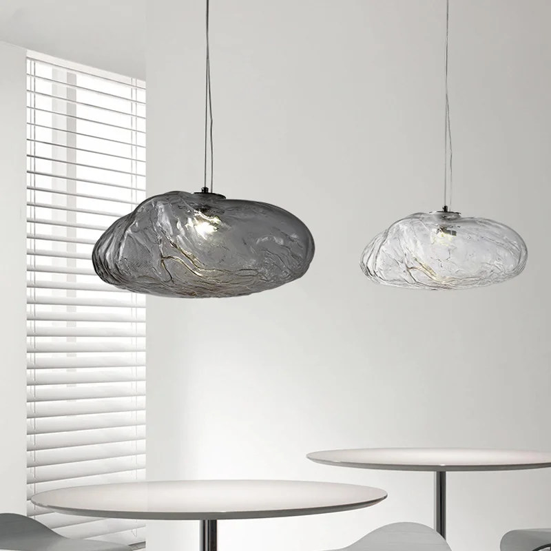 Подвесная лампа из прозрачного серого янтарного стекла, новая современная лампа для гостиной, спальни, прикроватной тумбочки, кухни, бара, зала, отеля, освещение для помещений
Подвесная лампа из прозрачного серого янтарного стекла, новая современная лампа для гостиной, спальни, прикроватной тумбочки, кухни, бара, зала, отеля, освещение для помещений