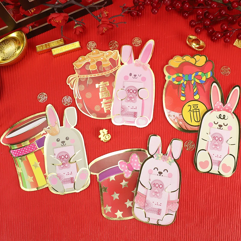 Cute 2023 3D Cute Red Packets Ang Bao Chinese New Year Good Luck Happiness and Best Wish Red Packet Festive Red Envelopes
Cute 2023 3D Cute Red Packets Ang Bao Chinese New Year Good Luck Happiness and Best Wish Red Packet Festive Red Envelopes
