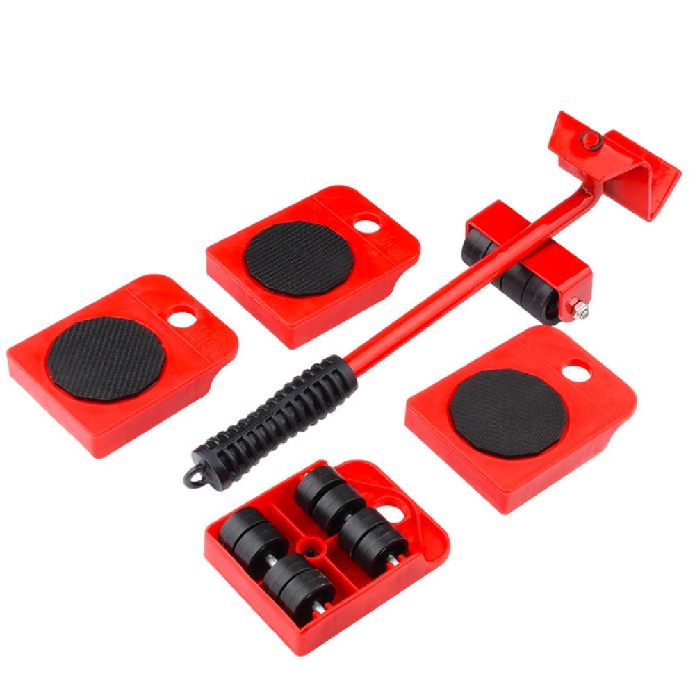 Heavy Duty Furniture Lifter Transport Tool Furniture Mover Set 4 Move Roller 1 Wheel Bar for Lifting Moving Bedroom Accessories
Heavy Duty Furniture Lifter Transport Tool Furniture Mover Set 4 Move Roller 1 Wheel Bar for Lifting Moving Bedroom Accessories