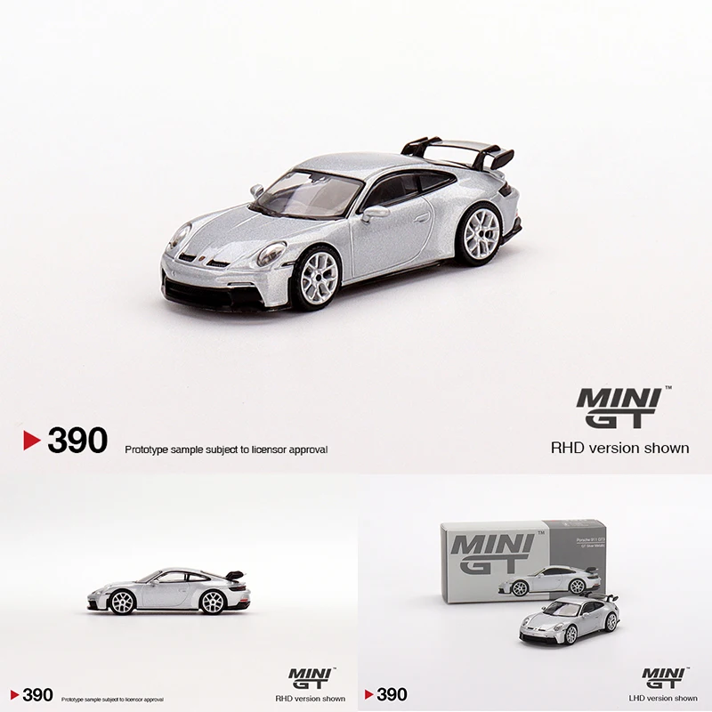MINI GT 1:64 911 992 GT3 Коллекционная Миниатюрная модель автомобиля из серебристого металлического сплава Коллекционная модель автомобиля 390 в нали...
MINI GT 1:64 911 992 GT3 Коллекционная Миниатюрная модель автомобиля из серебристого металлического сплава Коллекционная модель автомобиля 390 в нали...