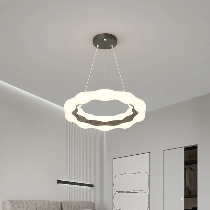 New D50cm Modern LED pendant lights for Bed room dining room Black/White Acrylic nordic pendant lamp lustre led light fixtures 
New D50cm Modern LED pendant lights for Bed room dining room Black/White Acrylic nordic pendant lamp lustre led light fixtures