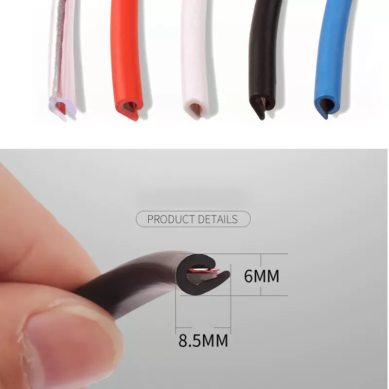 Car accessories 5m U Type Universal Car Door Protection Edge Guards Trim Styling Moulding Strip Rubber Scratch Protector For Car
Car accessories 5m U Type Universal Car Door Protection Edge Guards Trim Styling Moulding Strip Rubber Scratch Protector For Car