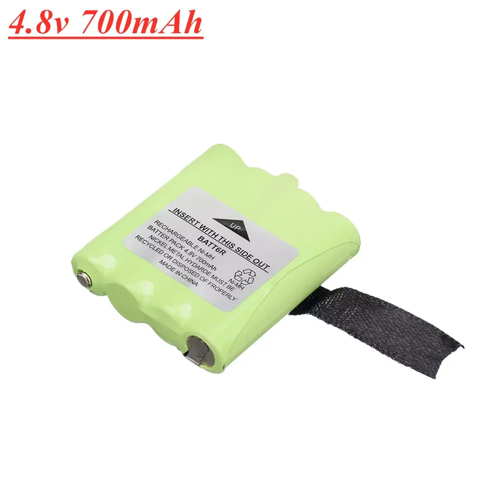 4.8V 700mAh 2 Way Radio Battery for Midland BATT6R BATT-6R NI-MH Replacement Battery 1pcs
4.8V 700mAh 2 Way Radio Battery for Midland BATT6R BATT-6R NI-MH Replacement Battery 1pcs
