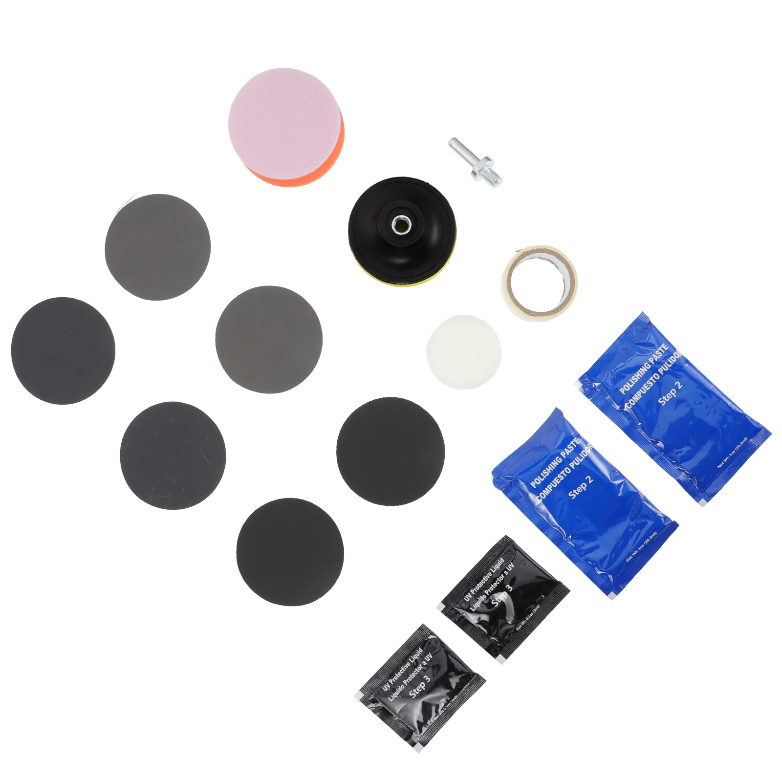 Headlight Car Polishing Liquid DIY Kit Compound Headlights Restoration Sponge Kits
Headlight Car Polishing Liquid DIY Kit Compound Headlights Restoration Sponge Kits