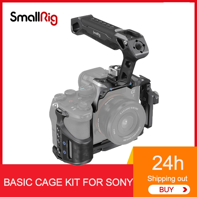 Базовая клетка SmallRig Rhinoceros для Sony Alpha 7R V / Alpha 7 IV / Alpha 7S III 3708/3710
Базовая клетка SmallRig Rhinoceros для Sony Alpha 7R V / Alpha 7 IV / Alpha 7S III 3708/3710