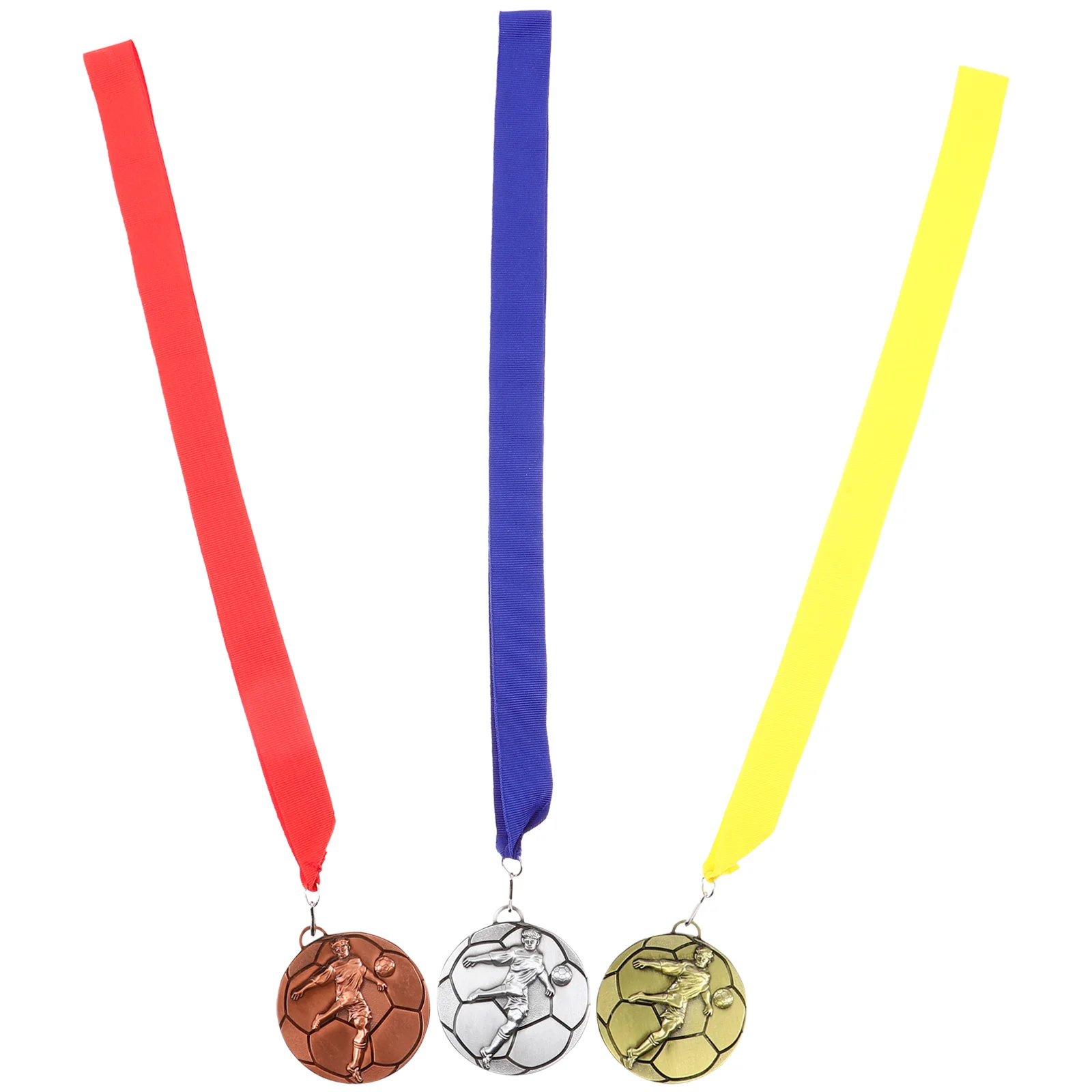 3 Pcs Reward Prize Award Accessory Silver Copper Soccer Metals Decor Awards Alloy
3 Pcs Reward Prize Award Accessory Silver Copper Soccer Metals Decor Awards Alloy