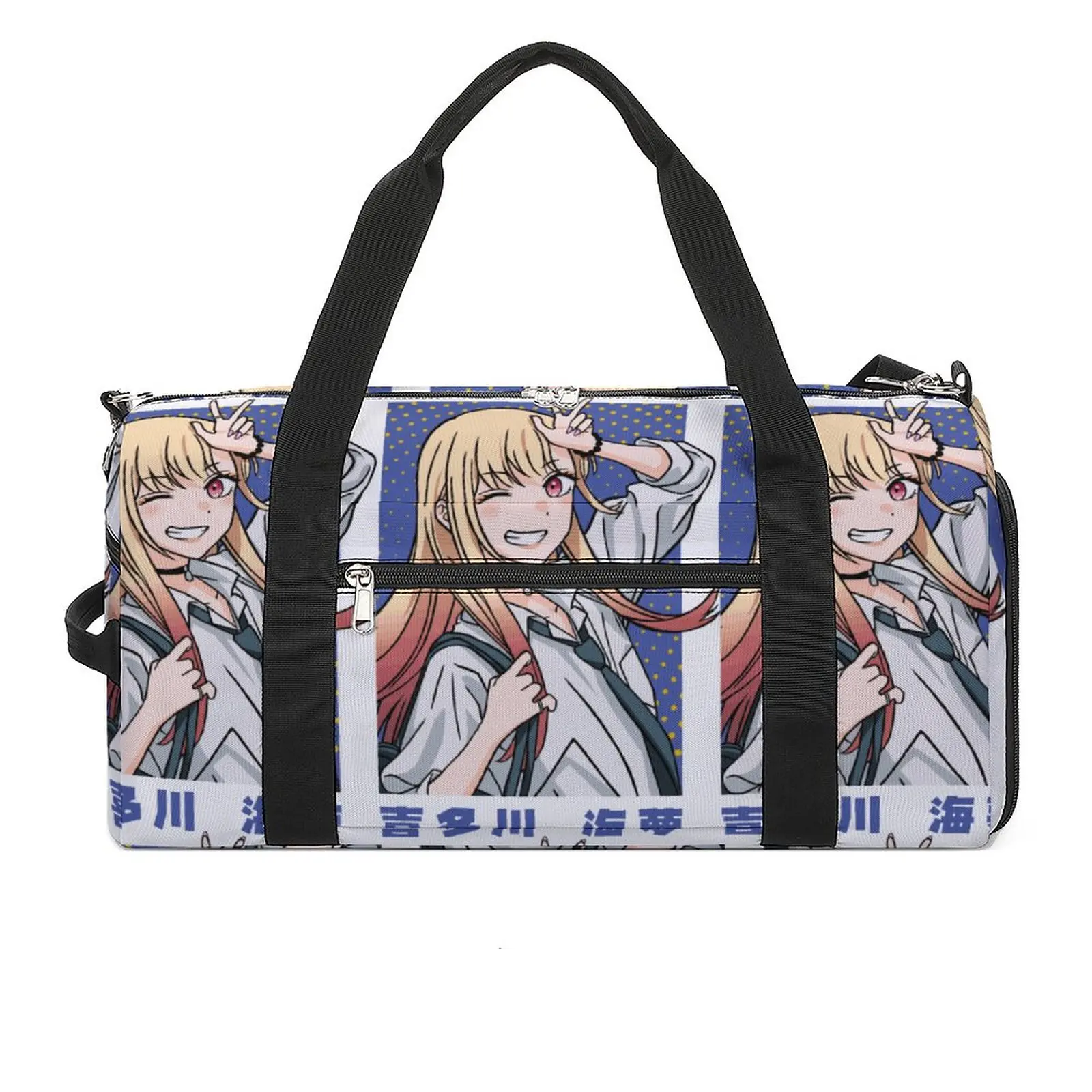 Marin Kitagawa Gym Bag Cute Eyes Aesthetic Anime Waterproof Sports Bags Large Luggage Pattern Handbag Fitness Bag For Couple
Marin Kitagawa Gym Bag Cute Eyes Aesthetic Anime Waterproof Sports Bags Large Luggage Pattern Handbag Fitness Bag For Couple