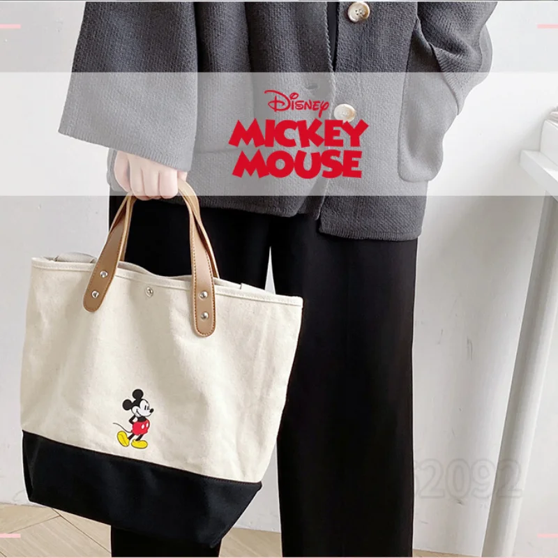 Оригинальная новая женская сумка Disney с Микки, роскошная Брендовая женская сумка, Вместительная женская Холщовая Сумка-тоут
Оригинальная новая женская сумка Disney с Микки, роскошная Брендовая женская сумка, Вместительная женская Холщовая Сумка-тоут