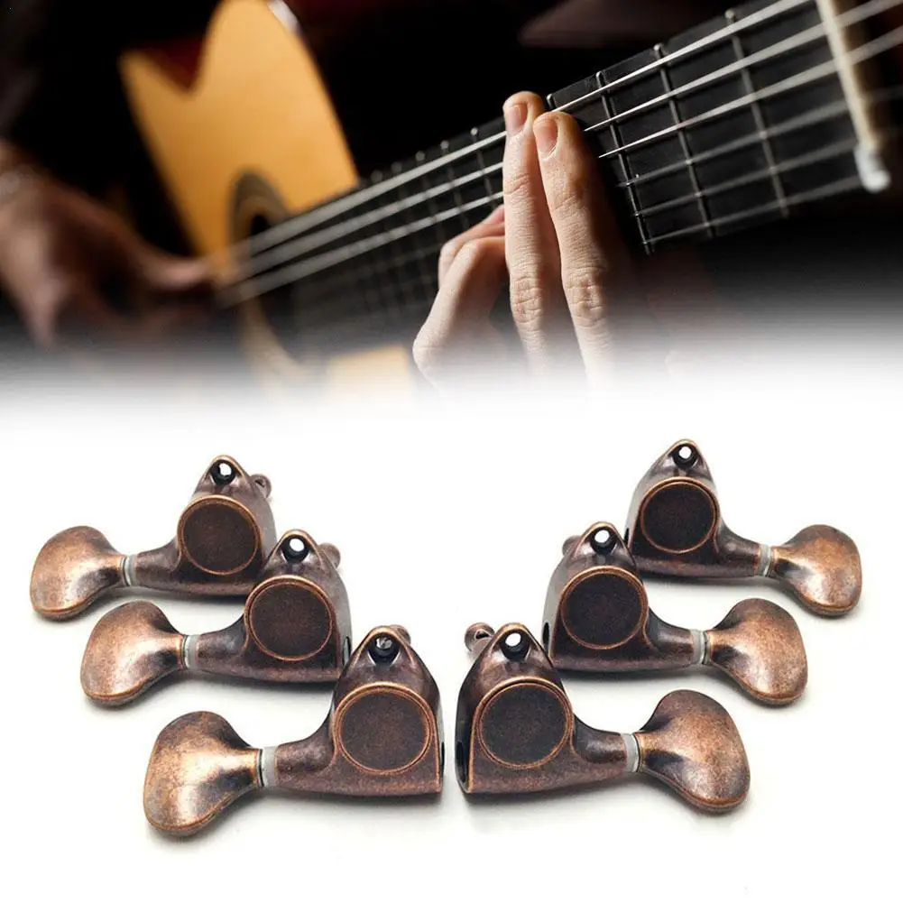 Guitar Tuners Guitar String Tuning Pegs Metal Semi-Closed Guitar String Button Tuner Machine Heads for Acoustic Electric Guitars
Guitar Tuners Guitar String Tuning Pegs Metal Semi-Closed Guitar String Button Tuner Machine Heads for Acoustic Electric Guitars