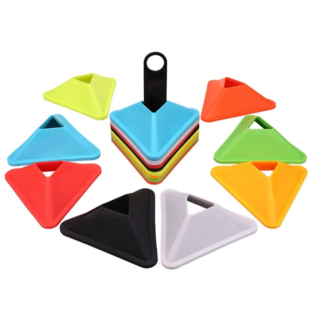 Sport Hot Sale Training Training Equipment Football Training Saucer Multi Space Discs Marker Cones 10pcs Triangle Football
Sport Hot Sale Training Training Equipment Football Training Saucer Multi Space Discs Marker Cones 10pcs Triangle Football