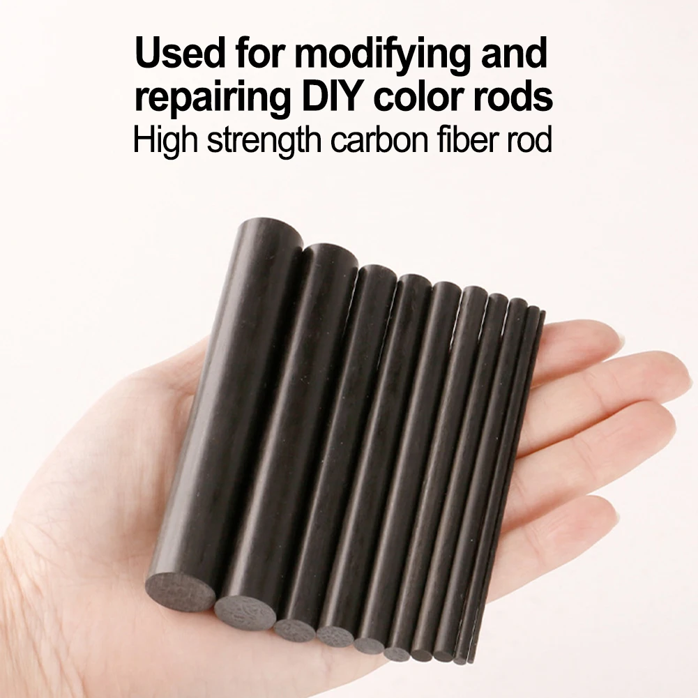 3PCs Solid Carbon Rod Road Sub Rod Broken Joint Repair Two Connection Carbon Fiber Fishing Equipment Multiple Sizes Available
3PCs Solid Carbon Rod Road Sub Rod Broken Joint Repair Two Connection Carbon Fiber Fishing Equipment Multiple Sizes Available